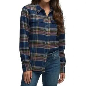 EUC Patagonia Fjord Plaid Flannel